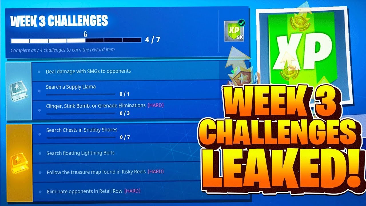 'Fortnite' Season 5, Week 3 Challenges Revealed And How To Solve Them