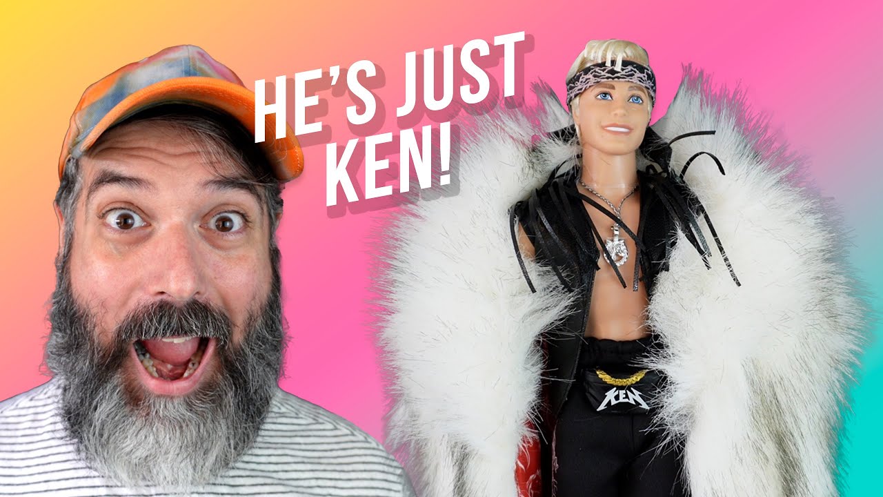 Ken's Giant Fur Coat is EVERYTHING! #barbiemovie #ken