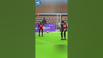 Robot trí tuệ nhân tạo chơi bóng đá ở Trung Quốc