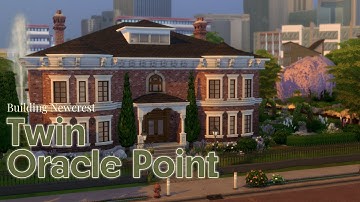 Relax while I build Historic Newcrest (Part 1) ☕️ Sims 4 Chill Lo-fi Build (no talking)