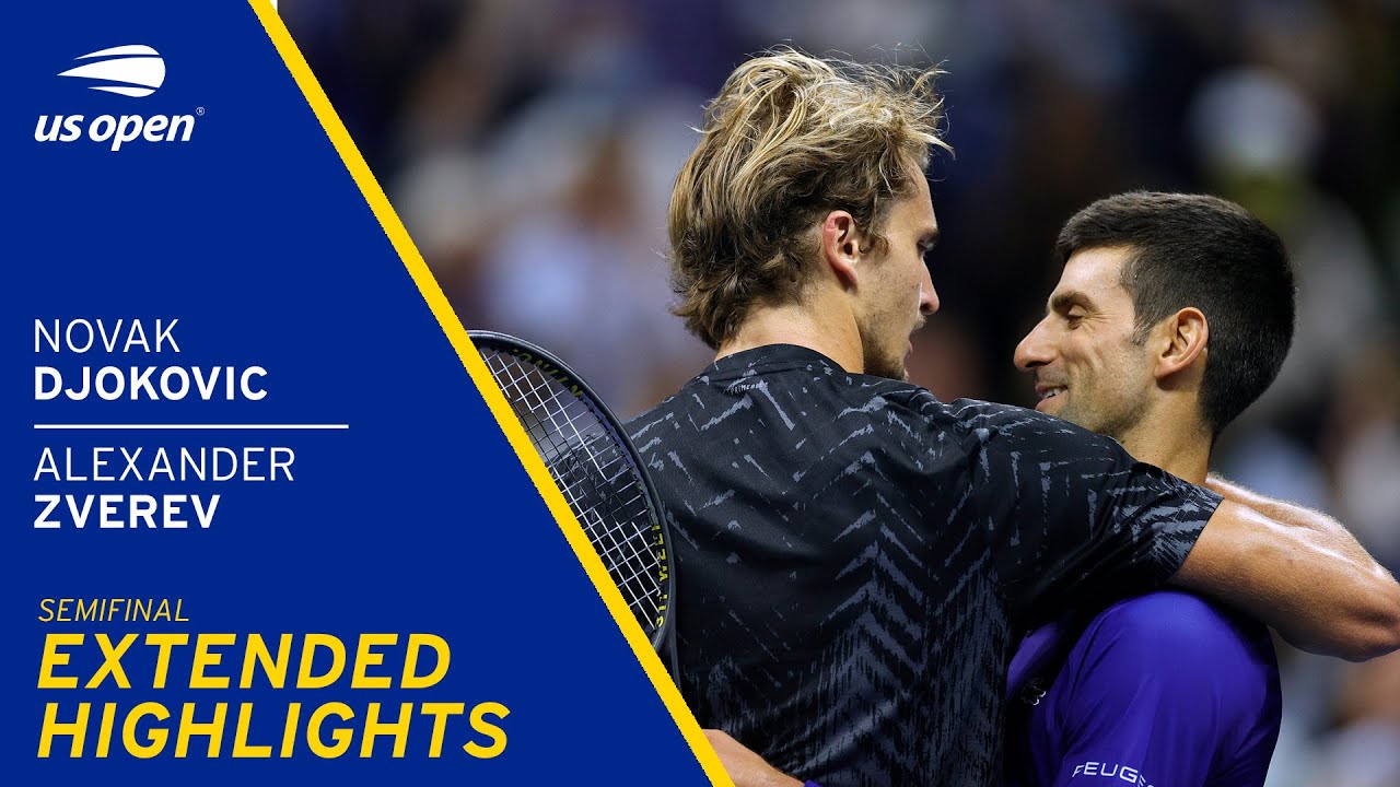 Novak Djokovic vs Alexander Zverev Extended Highlights - 2021 US Open Semifinal