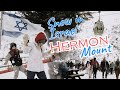 Mount Hermon ski resort. Family clip