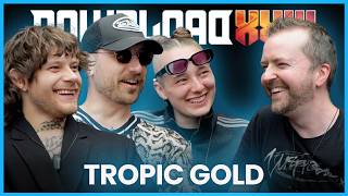 The Download Festival Moment Theyll Never Forget
Tropic Gold are one of the great rising bands in modern heavy music and after two outstanding performances at Download Festival 2026 it was great to sit down with them to talk about their incredible weekend.
In this interview, we discuss the emotion of playing to a packed Download crowd, the years of hard work that led to that moment, why building a genuine connection with fans matters so much, the story behind their collaboration with Harpy on Witch House, and what keeps them motivated as the band continues to grow. Its an honest conversation about perseverance, live music, and why earning every step of the journey makes the biggest moments even more rewarding.
Recorded on site at Download Festival 2026.
Be sure to keep up with @tropic via these platforms:
* YouTube: https://www.youtube.com/@TropicGold
* Spotify: https://open.spotify.com/artist/25My38UxRbqlegmRn61zQP
* Instagram: https://www.instagram.com/tropicgoldmusic/
* TikTok: https://www.tiktok.com/@tropicgoldmusic
* Facebook: https://www.facebook.com/TropicGold/
* Website: https://tropicgold.co/
Check them out live! β‘ https://tropicgold.co/pages/tour-dates
ππ» Get any music reviewed here: https://www.steveog.com The Download Festival Moment Theyll Never Forget