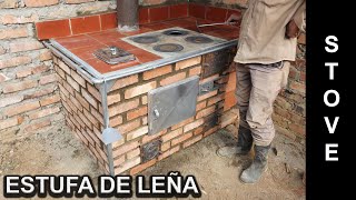 ¿COMO CONSTRUIR UNA ESTUFA REGULADORA DE HUMO ECOLÓGICA?  BAJO CONSUMO DE LEÑA  #WOODSTOVE #STOVE