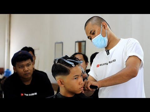 Basic haircut || Cara Menjadi Tukang Cukur Profesional 2022