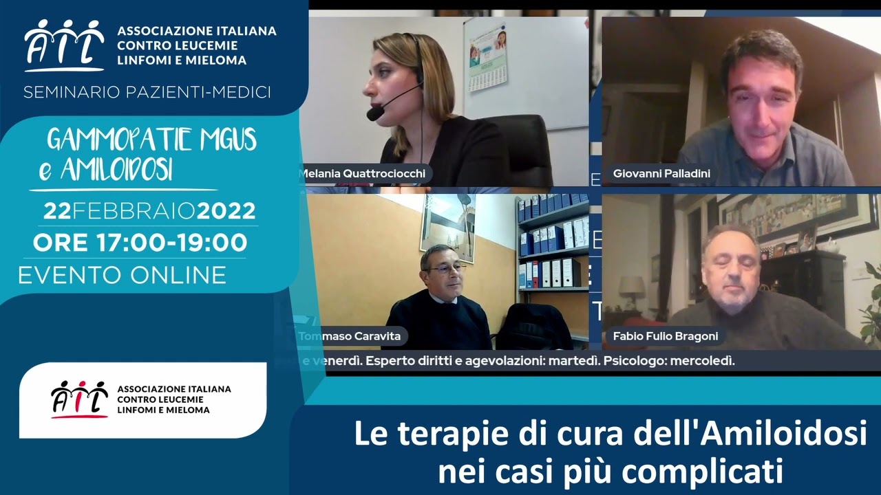 Le terapie di cura dell'Amiloidosi nei casi più complicati