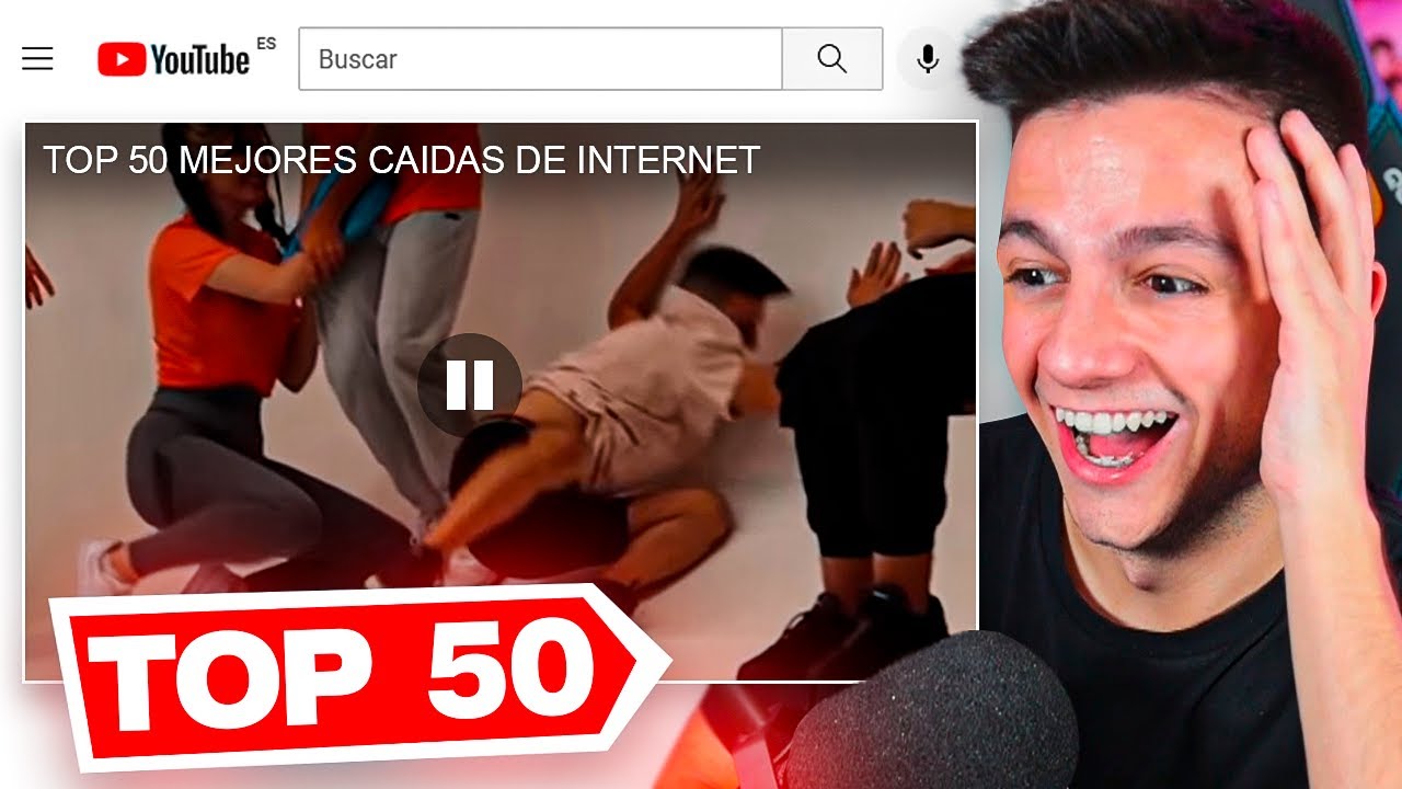 TOP 50 MEJORES CAÍDAS DE INTERNET