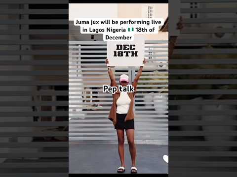 Juma Jux Will Be Performing Live In Lagos Nigeria 18th Of December Trendingshorts Priscilla