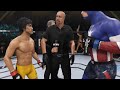 Bruce Lee vs. Captain America (EA sports UFC 3)