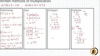 Primary Math Year 6 multi and div