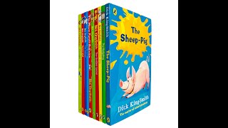 Dick King Smith 10 Books Collection Set (Sheep-Pig, Hodgeheg, Invisible Dog, Golden Goose & More)