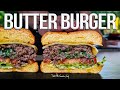 The Butter Burger (Juiciest Burger Ever!) | SAM THE COOKING GUY 4K