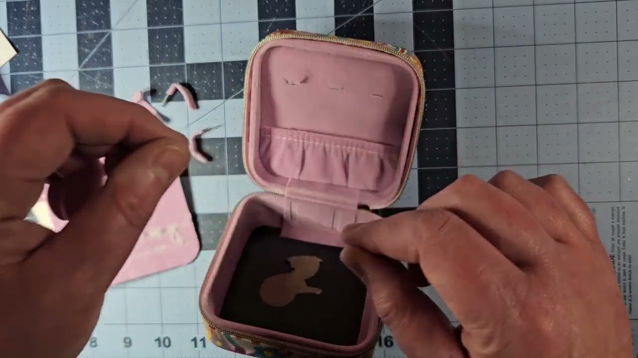 Erin turns a Tiny Jewelry Box into a Tiny Sewing Box