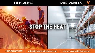 How Viraat PUF Sandwich Panels Improve Warehouse Performance Solution #pufpanels #warehouse