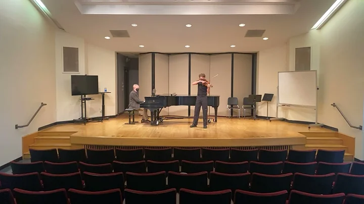 Russell Wolfe playing Bruch violin concerto.