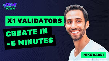 Create your X1 Validator in ~5 Minutes!
