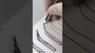 Applied Microblading Patterns:  Basic Brows #1 Net Worth
