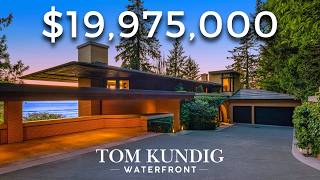 Inside Tom Kundig Designed Waterfront Estate Bellevue, Wa Luxury Tours