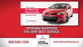 Toyota Dealer East Aurora - ON