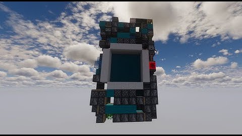 Fast, Small and Sync 5x5 Piston Door | Redstone Tutorial