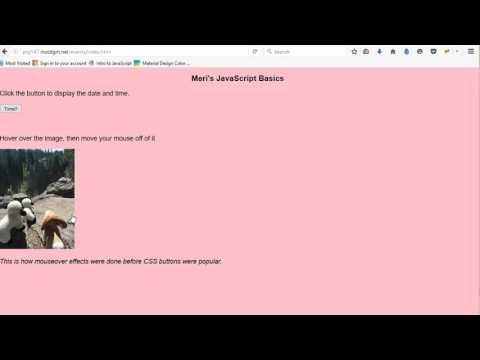 javascript events