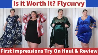 Is It Worth It? Flycurvy First Impressions - Try on Haul and Review *I Loved It!!*