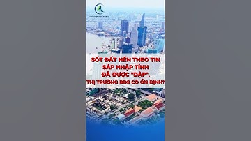 Sốt đất nền theo trend sáp nhập tỉnh đã được dập, liệu thị trường có ổn định #shotrs #news #tinbds