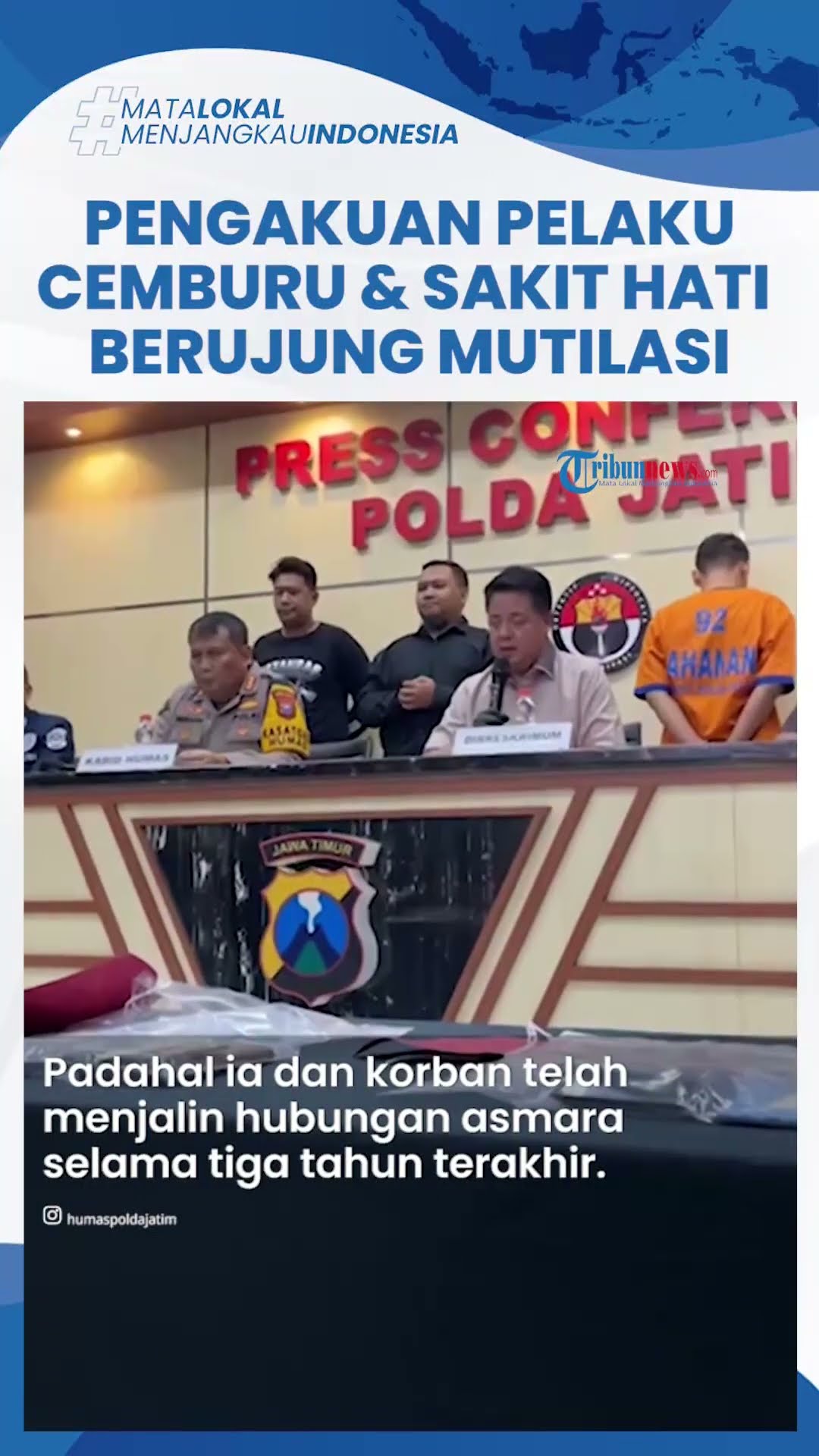 Pengakuan Pembunuh Wanita Dalam Koper di Ngawi, Cemburu dan Sakit Hati Berujung Aksi Keji Mutilasi
