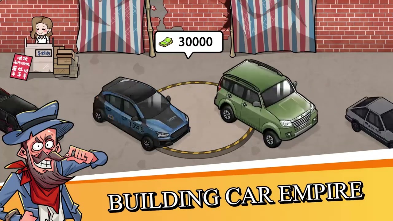 Used Car Tycoon Game MOD APK cover