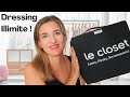 Le closet 1 je teste le dressing illimit  box location vtements 