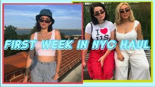 First Week In NYC Haul ♡ iGirl, Depop &amp; Thrifted