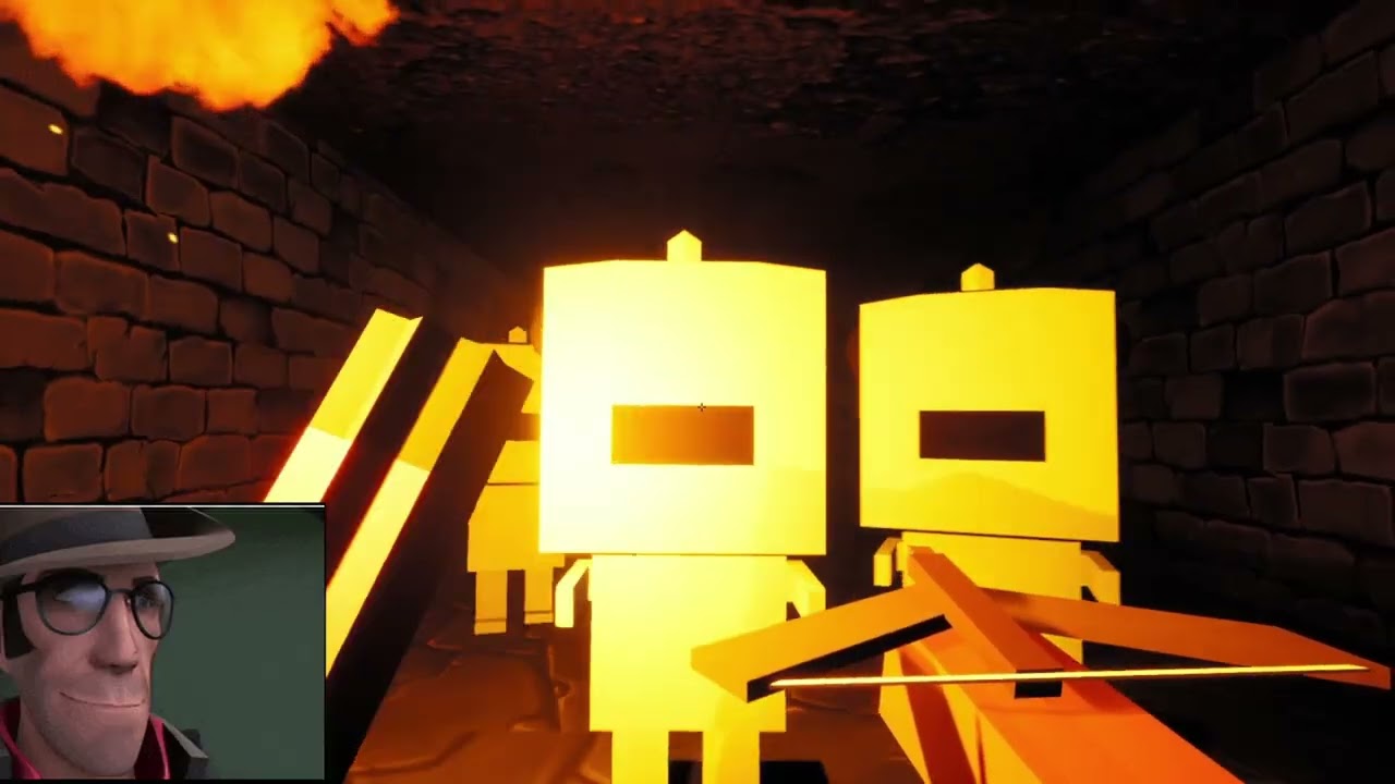 Me and TF2 Mercs playing Horror Games