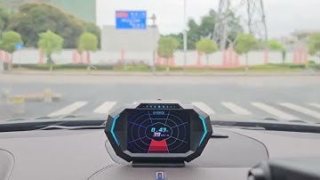 P24 OBD2+GPS HUD Car Head Up Display Multi-function Intelligent C