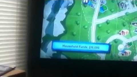 Sims 3 PS3 cheat- llama, mailbox, and the start menu