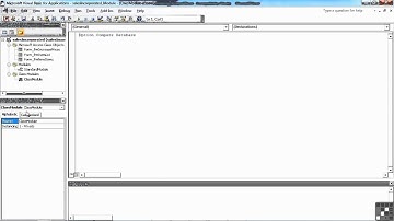 VBA for Access Tutorial | Quick Interface Tour | InfiniteSkills