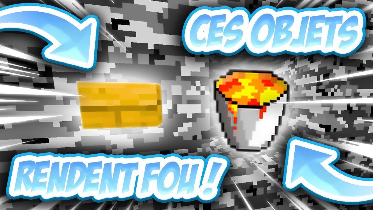 CES OBJETS DE MINECRAFT RENDENT FOU ! - YouTube