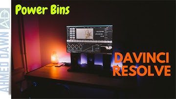 What Is Power Bins In DaVinci Resolve | How to Use DaVinci Resolve Power Bins | Beginners Tutorial