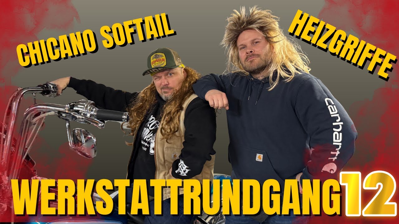 Harley Davidson Street Glide mit 131cui - Werkstattrundgang  - Softail Chicano Umbauten Mexican