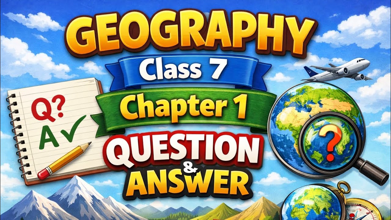 Class 7 chapter 1 Our Environment || Question \Answer || 