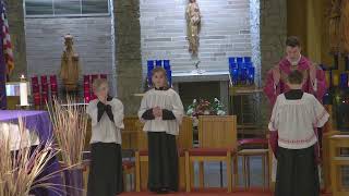 St. George Catholic Church Mass Ash Wednesday February 18, 2026