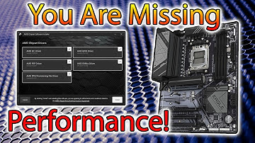 AMD Chipset Drivers - Performance left on the Table