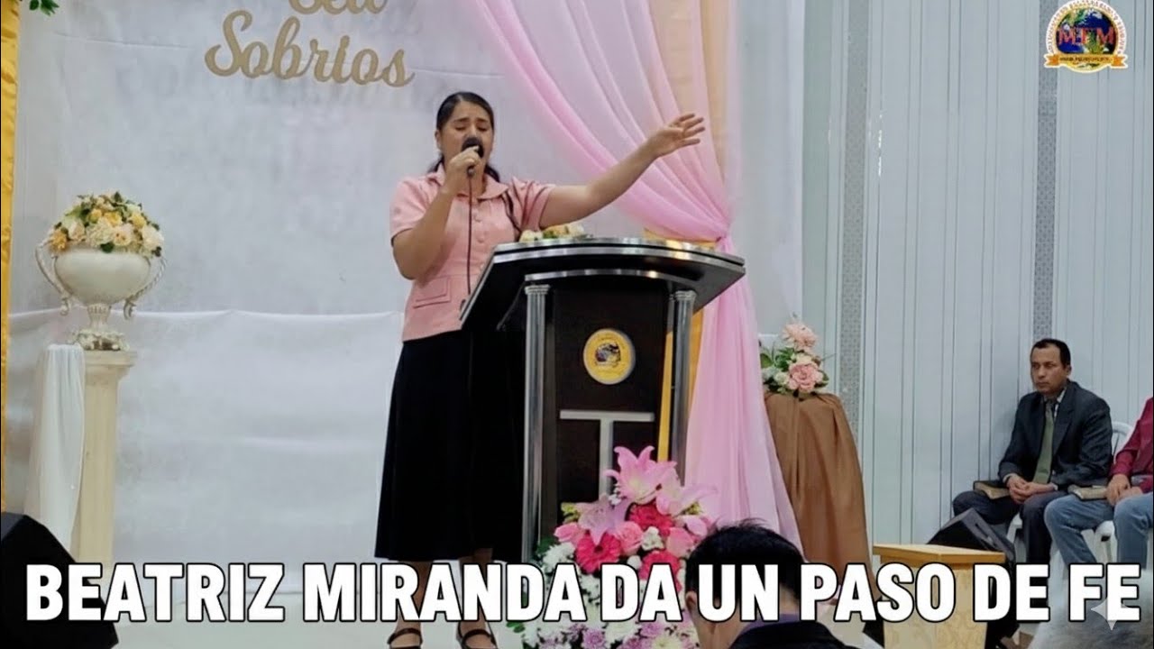 BEATRIZ MIRANDA - DA UN PASO DE FE