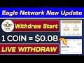 Eagle network wit.rawal start  eagle network live wit.raw proof  1 coin 008  rizwan blouch