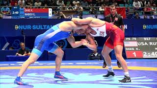 KYLE DAKE (USA) v. G. NABIEV (RUS) // 1/4 FS - 79 kg