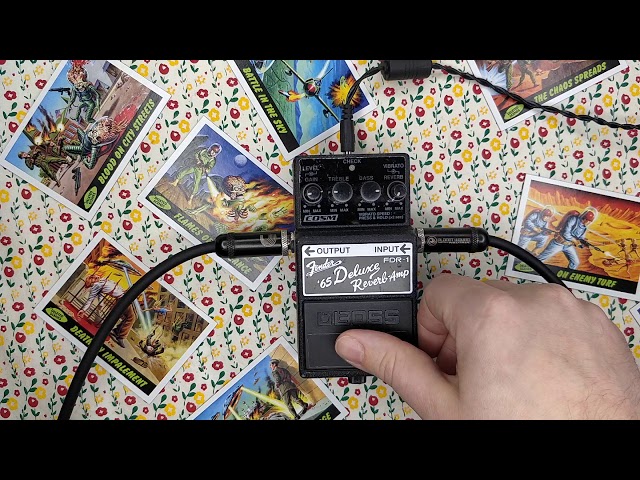 Boss: FDR-1 Fender 65 Deluxe Reverb - On Bass - YouTube