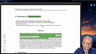 A Taxonomy Of Transcendence