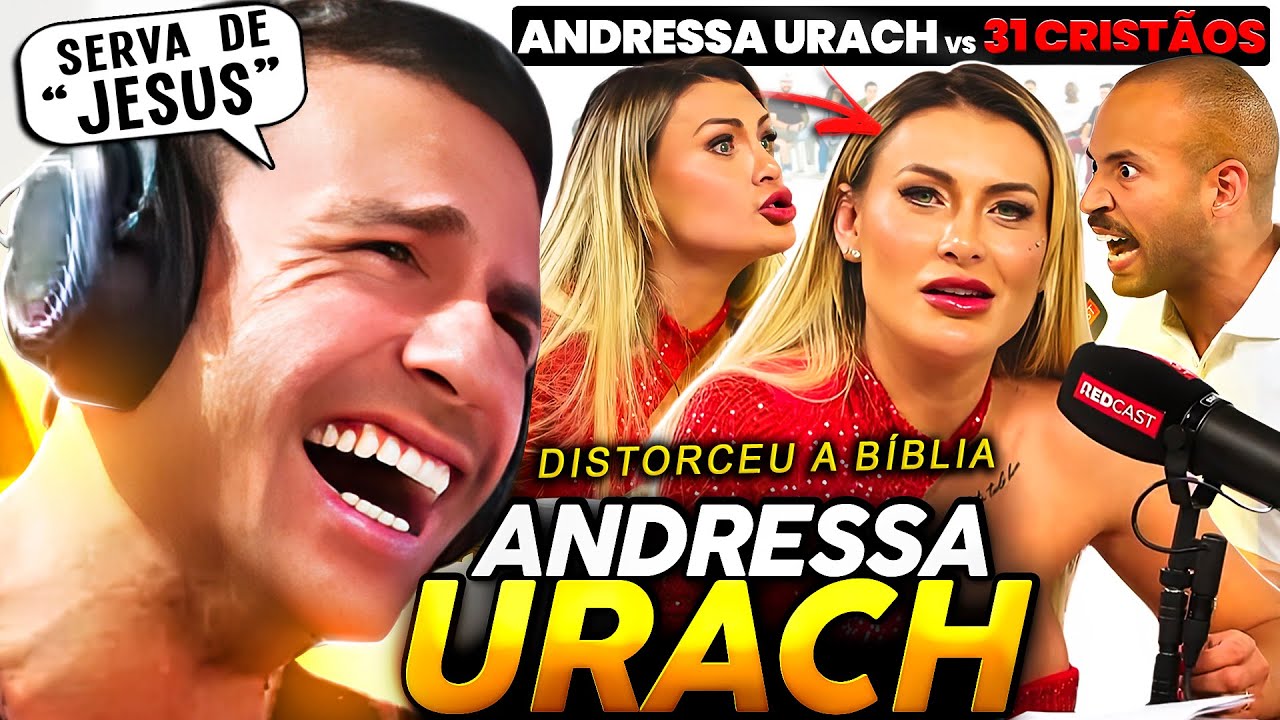 SUPER XANDÃO REAGINDO 1 DO JOB VS 31 CRISTÃOS | FT. ANDRESSA URACH