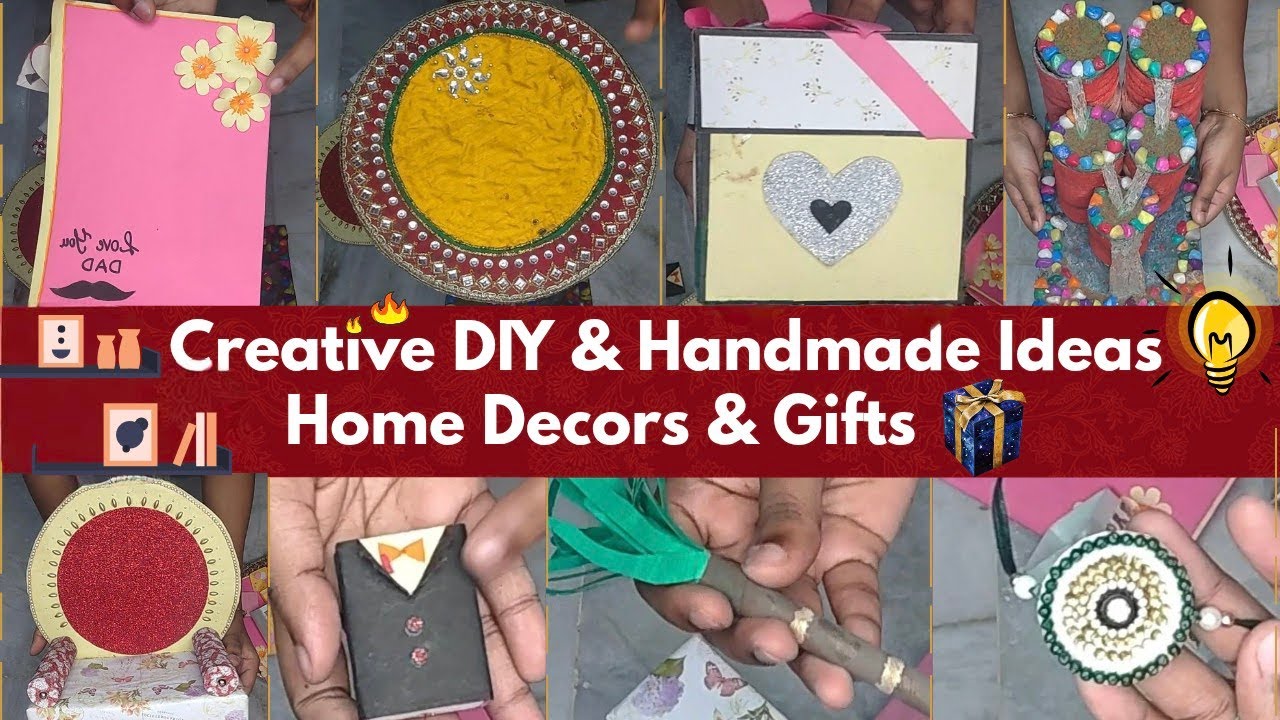 😎 Easy Handmade Gifts | 🎁 Simple #DIY Gift Ideas | Telugu #Crafts💌 | Birthday & Festive #Gift Ideas 