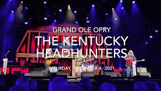 The Kentucky HeadHunters “Stumblin” at their Grand Ole Opry Debut