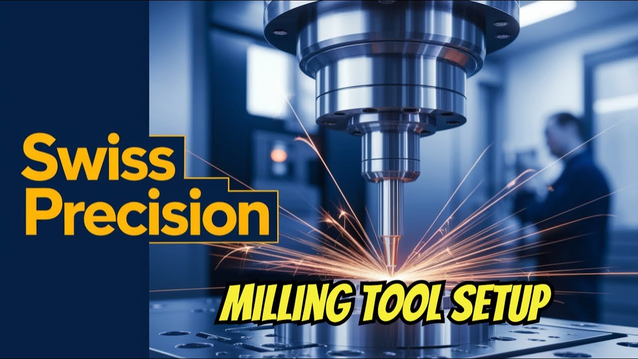 🎯 How to Tie a Live Tool (Endmill) on Tsugami Sliding Head CNC | Tool Setup Mistakes! 